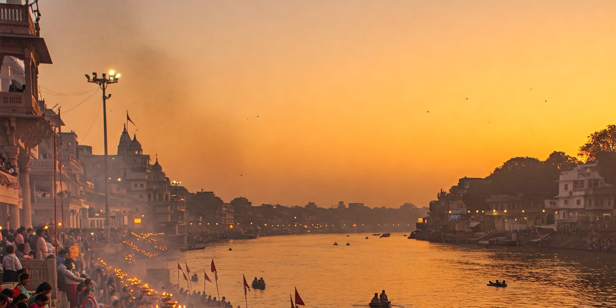 Ganga Aarti ceremony Varanasi